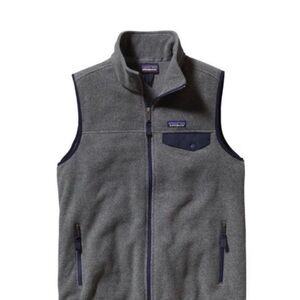 Patagonia Synchilla Charcoal Fleece Vest